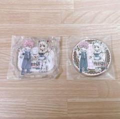 ☆ FAIRYTAIL ルーシィ キャラウムカフェ アクスタ 缶バッジ ① ☆ ☆ FAIRYTAIL ルーシィ キャラウムカフェ アクスタ 缶バッジ ②