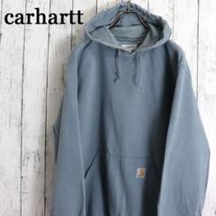 メキシコ製　80’s　carhartt　カーハート　刺繍ロゴ　スウェットパーカー