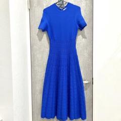 フレイアイディー★ロイヤルブルー★ロングフレアーワンピース