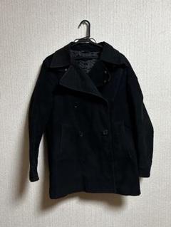 美品　ヨウジヤマモト　ダーバン　 A.A.R アルパカ　チェスターコート 黒 yohji yamamoto A.A.R（ヨウジヤマモトエーエーアール）の中古品
