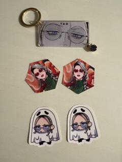 極楽街　キーリング　－The Eye’s－　未開封　6点 極楽街 キーリングコレクションThe Eye's アルマ - メルカリ