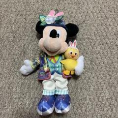 ディズニーランド うさぴよミッキーぬいぐるみバッジ