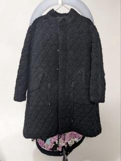noir kei ninomiya ウール カシミヤ メルトン ビッグ コート Narrenschiff:正統派のモードコートがノワールから。（noir kei