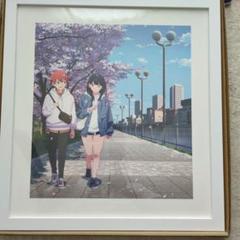 グリッドマンユニバース 複製原画 桜の風景