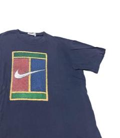 90s nike 銀タグ テニスロゴ スウィッシュ old vintage