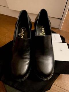 激レアCHANEL シューズ靴ハイヒールローファー確実正規品