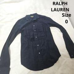 【人気⭐RALPH LAUREN RUGBY】紺　緑　チェック　サイズ150 0