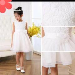 子供 入学式 ワンピース ドレス キッズ 女の子 卒業式 かわいい♡ 130