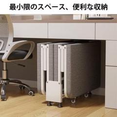 「迅速発送&送料無料」折りたたみベッド シングル ベッド 組立不要 キ[ss54