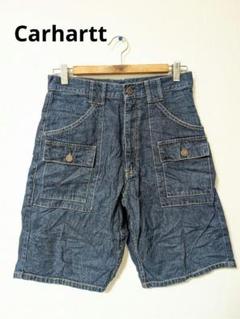 carhartt デニムハーフパンツ Carhartt デニム ハーフパンツ W38 - 古着屋グレープフルーツ