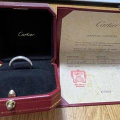 カルティエCartier Pt950ウエディングリングのサムネイル