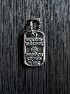 TRAVIS WALKER MALIBU CROSS DOG TAG