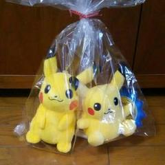 ☆ピカチュウ☆2つ☆ぬいぐるみ☆美品☆