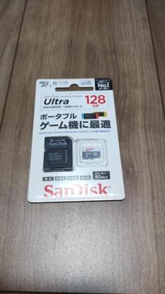 SanDisk Ultra 128GB microSDカード