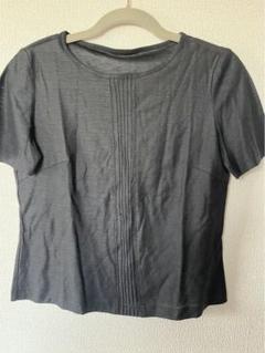 新品 PINORE ラインストーン 長袖Tシャツ 日本製 サイズ38