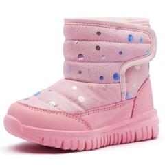 スノーブーツ キッズ スノーシューズ ボア 防寒 ブーツ 軽量 防滑 小学生