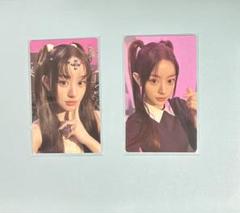 illit pink bomb 封入　ミンジュ　2枚セット