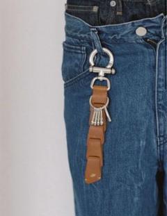【新品未使用】Llife LEATHER KEY CHAIN LIDNM / Llife ONLINE STORE / Llife LEATHER KEY CHAIN