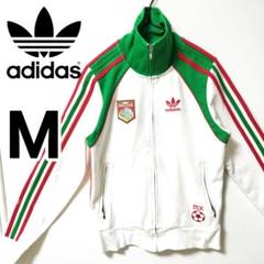 adidas 【希少】国別ブータンTT ジャージM刺繍サッカー