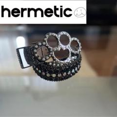 廃盤激レア】hermetic ヘルメティック ラインストーンベルト