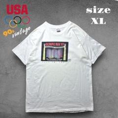 【USA製】90s Olympic Run’97 アトランタ五輪記念 Tシャツ