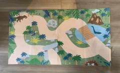 恐竜デザインラグ 75x133cm