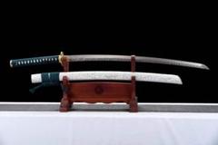 焼成打石紋模様鋼【四聖獣-白虎】武具　刀装具　日本刀　模造刀 居合刀 焼成打石紋模様鋼【四聖獣-白虎】武具刀装具日本刀模造刀 居合刀