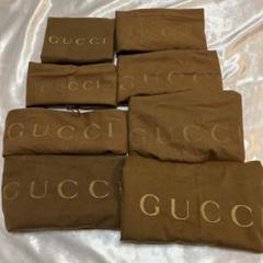 GUCCI グッチ 保存袋 巾着袋 8枚 茶色 - メルカリ