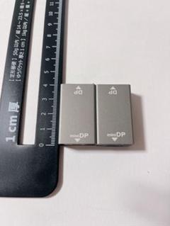 ⭐️超小型 Displayportアダプター Mini（2個パック）メスからメス