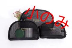 シャネル CHANEL ポーチ メッシュ ノベルティー新品未使用 値下げ❌