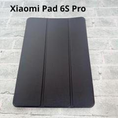 そ Xiaomi Pad 6S Pro ケース オートスリープ カバー 黒