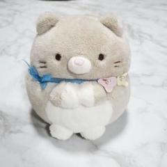 すみっコぐらし　もっちり〜ぬいぐるみ　グレー　ねこのきょうだいにであいました