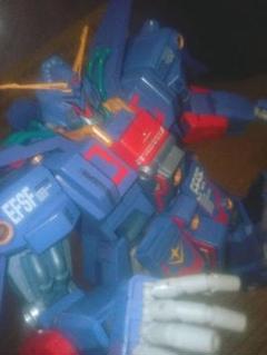 HGサイコガンダムマーク2 完成品(１部武器スタンド等未組み立て) HGサイコガンダムマーク2 完成品(1部武器スタンド等未組み立て