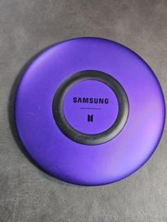 Samsung BTS Edition EP-P1100 ワイヤレス充電器 紫