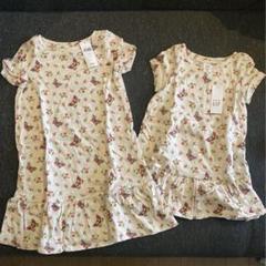 新品　ギャップ　半袖　ワンピース　トップス　お揃い 110 90 女の子　服