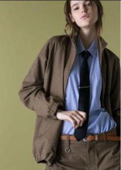 monkey time GUNCLUBCHECK TRACK JACKET