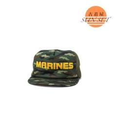 80s 米国製 美品 ビンテージ メッシュ キャップ ミリタリー 迷彩 カモフラ