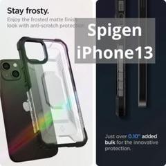 Spigen ☘️iPhone13 TPU バンパーワイヤレス充電マット・ブラック