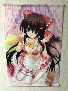 東方 東方project 博麗霊夢 B2タペストリー ① 上海アリス幻樂団 レア