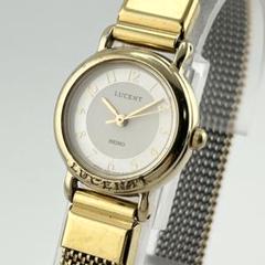 【稼働/良品】SEIKO クォーツ 4N21-0360 ルーセントシルバー