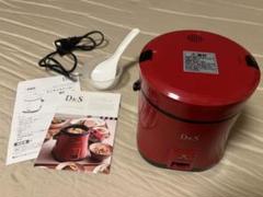 DS.7697 ミニライスクッカー　赤　1.5号炊き　中古品　美品　炊飯器のサムネイル