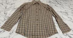 【美品】BURBERRY ノバチェック長袖シャツ L Burberry バーバリー ノバチェック レディース長袖コットン