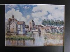アルフレッド・シスレー、「MORET-SUR-LOING」、海外版超希少レゾネ アルフレッド・シスレー、「MORET-SUR-LOING」、海外版超希少