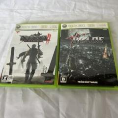 人気！xbox360 中古ソフト2本　忍者外伝　ニンジャブレイド
