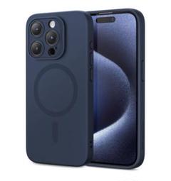 iPhone 15 Pro 専用 ネイビー MagSafeケース