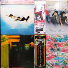 サディスティック・ミカ・バンド LPレコードベスト・メニュー4枚【美品帯付】