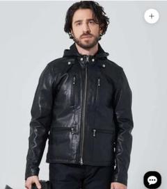 ⭕️美品⭕️　カドヤ　ユーロカップ　ゴートレザー　ブラック　サイズMのサムネイル
