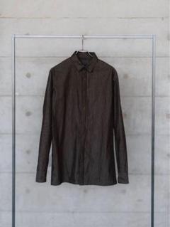 PRY シュウト　Textured Crease Shirt サイズ1 PRY シュウト Textured Crease Shirt サイズ1激安