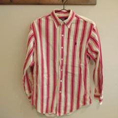 Polo by Ralph Lauren 赤白ストライプシャツ