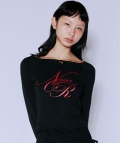 【韓国NIIER NOR ニアノア】CROSS ROSE RAGLAN TEE NIIER NOR CROSS ROSE RAGLAN TEE